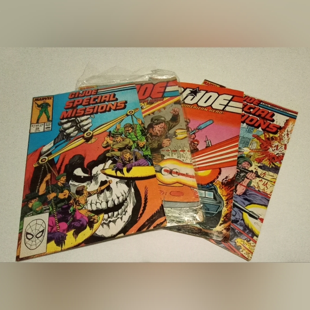 Marvel G.I Joe Comic Lot Of 4
